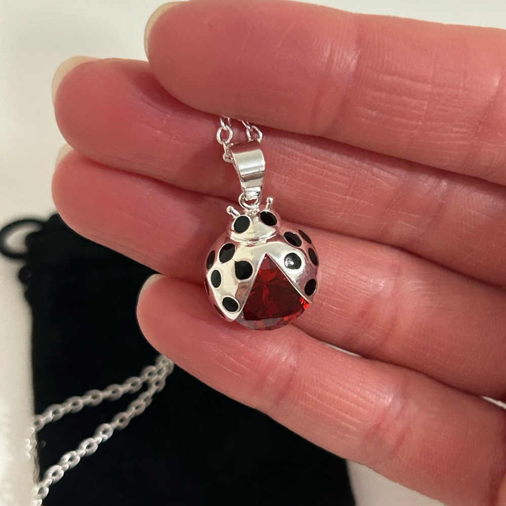 Swarovski Ladybug Necklace